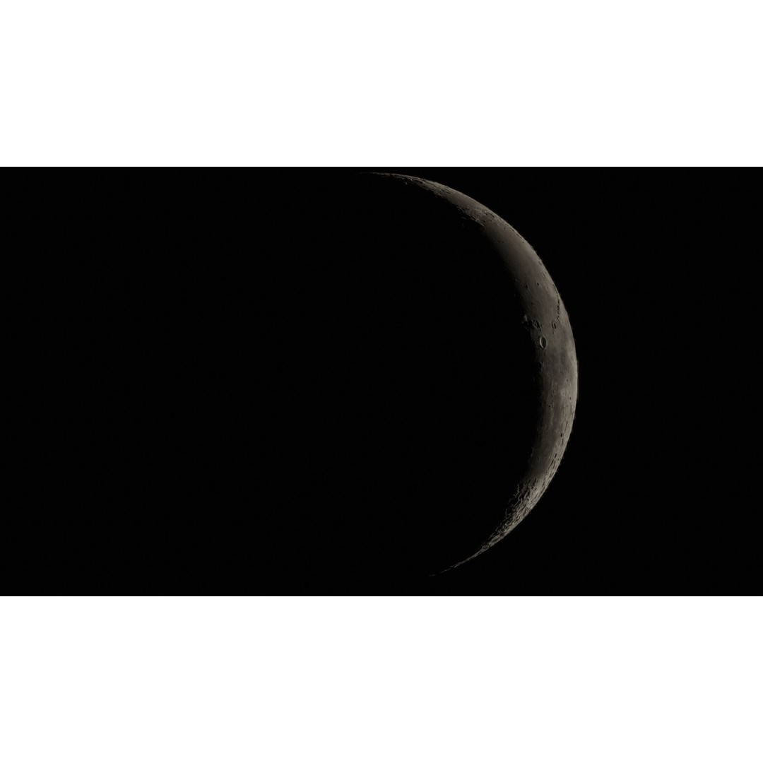 Moon 3D Model – Highly Detailed PBR Asset for Close-Up Renders - View 20