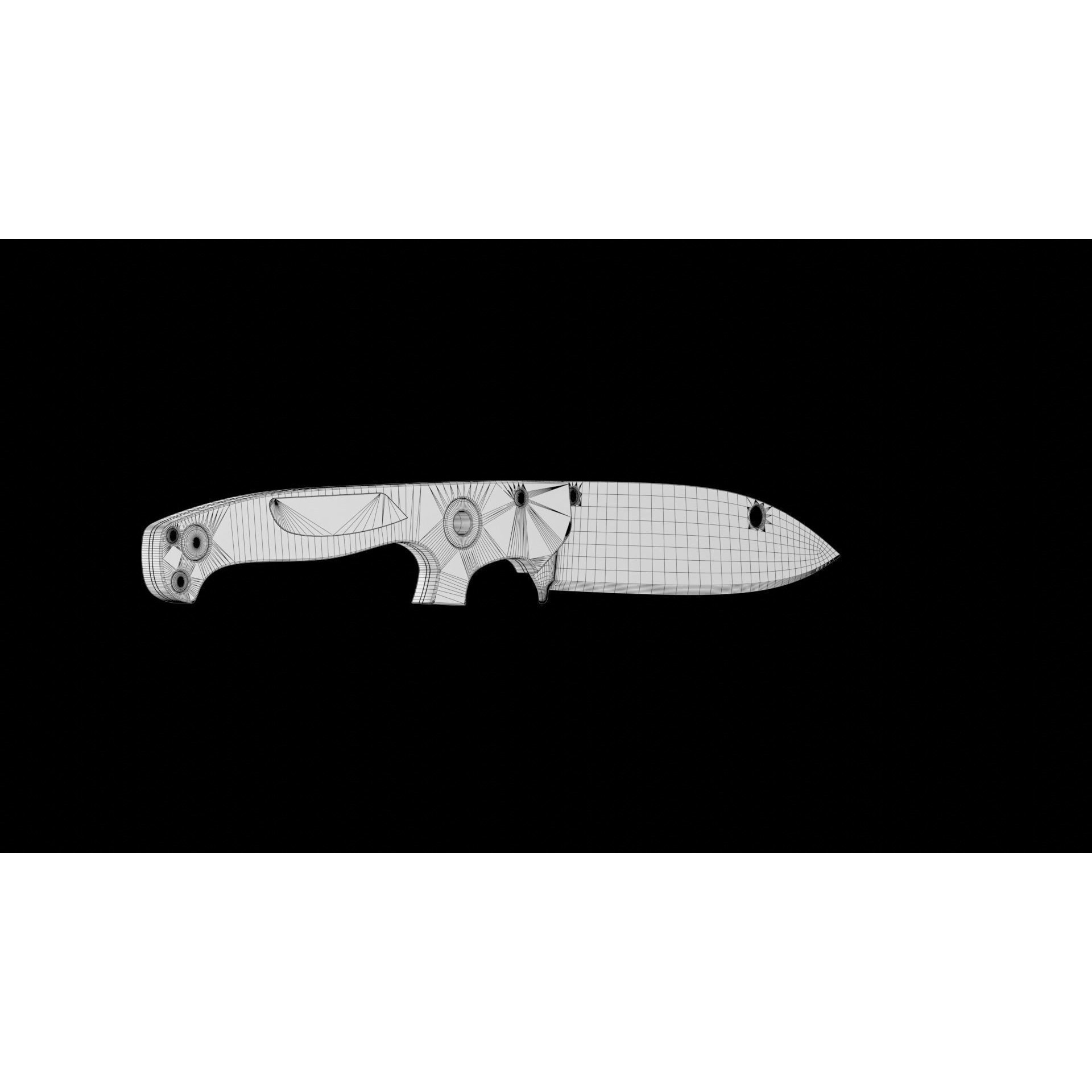 Utility Knife - Game-Ready 3D Model - View 14