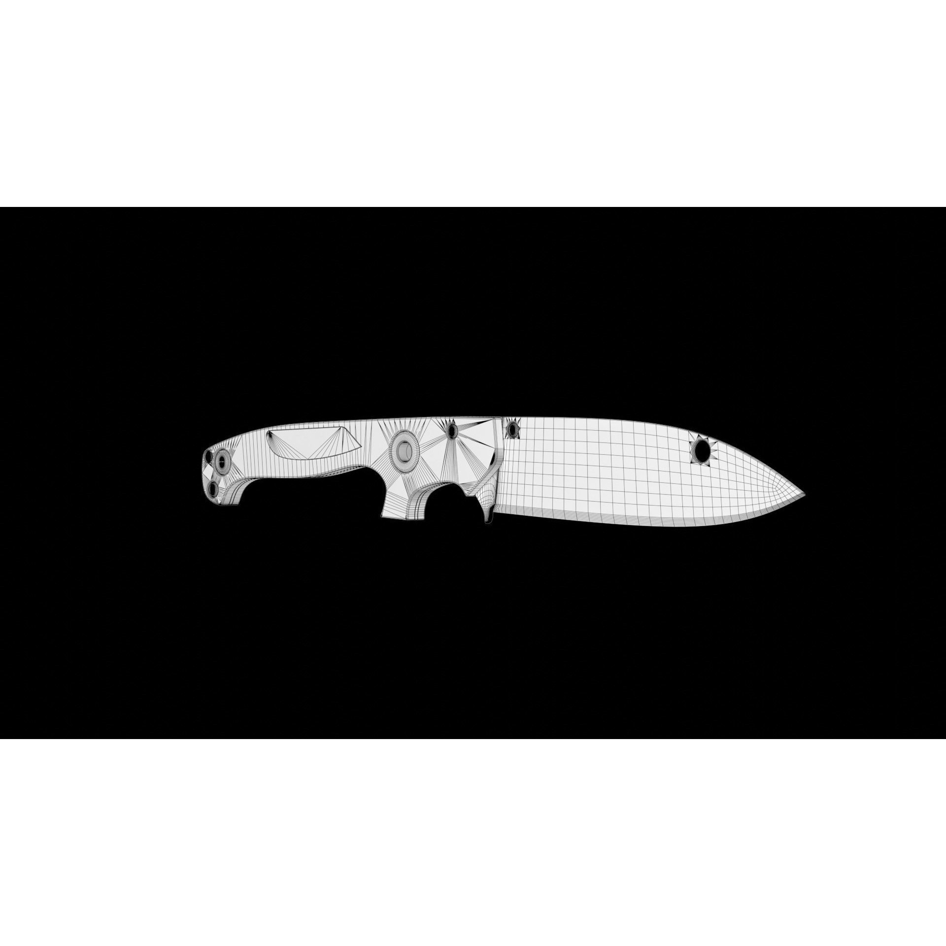 Utility Knife - Game-Ready 3D Model - View 16