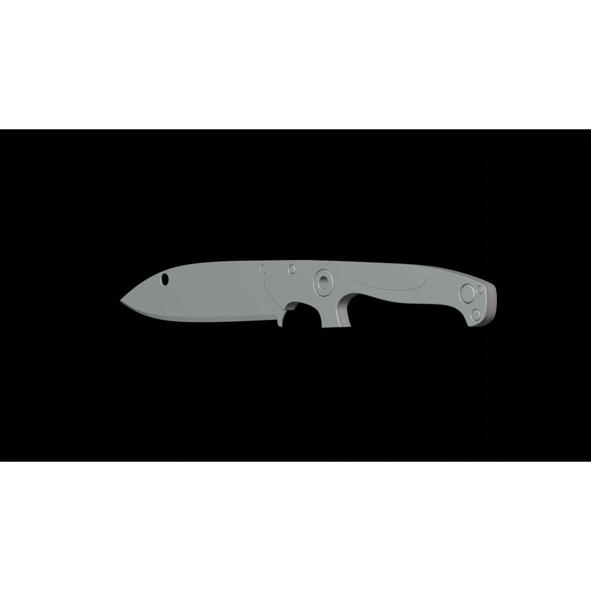 Utility Knife - Game-Ready 3D Model - View 20