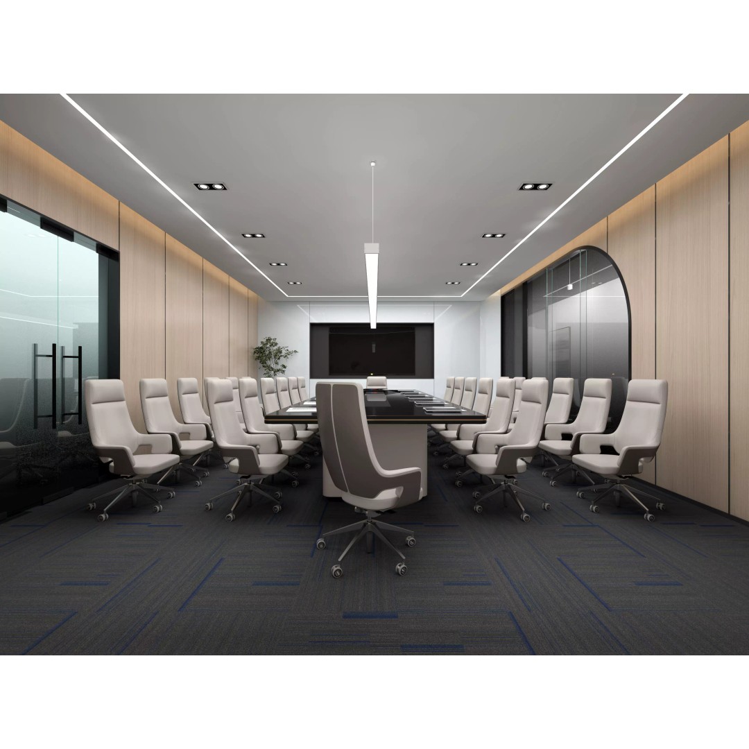 Modern Conference Room 3D Model – Realistic Office Space, FBX, OBJ - View 2