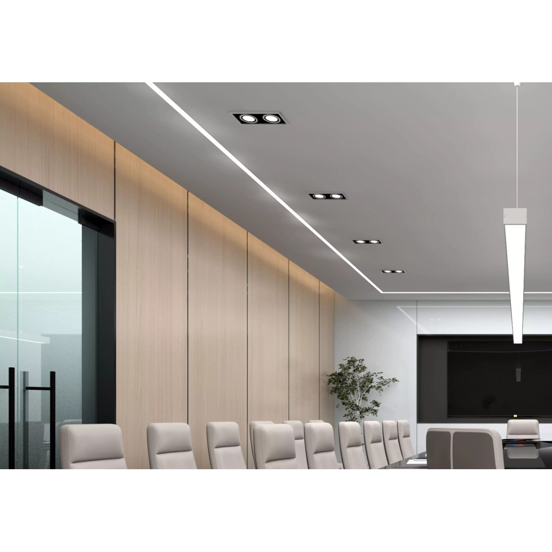 Modern Conference Room 3D Model – Realistic Office Space, FBX, OBJ - View 3