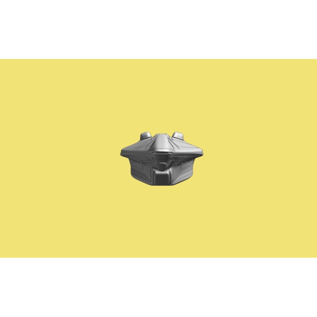 Freight Spaceship 3D Model – High Poly Sci-Fi Carrier, Blender, FBX - View 30