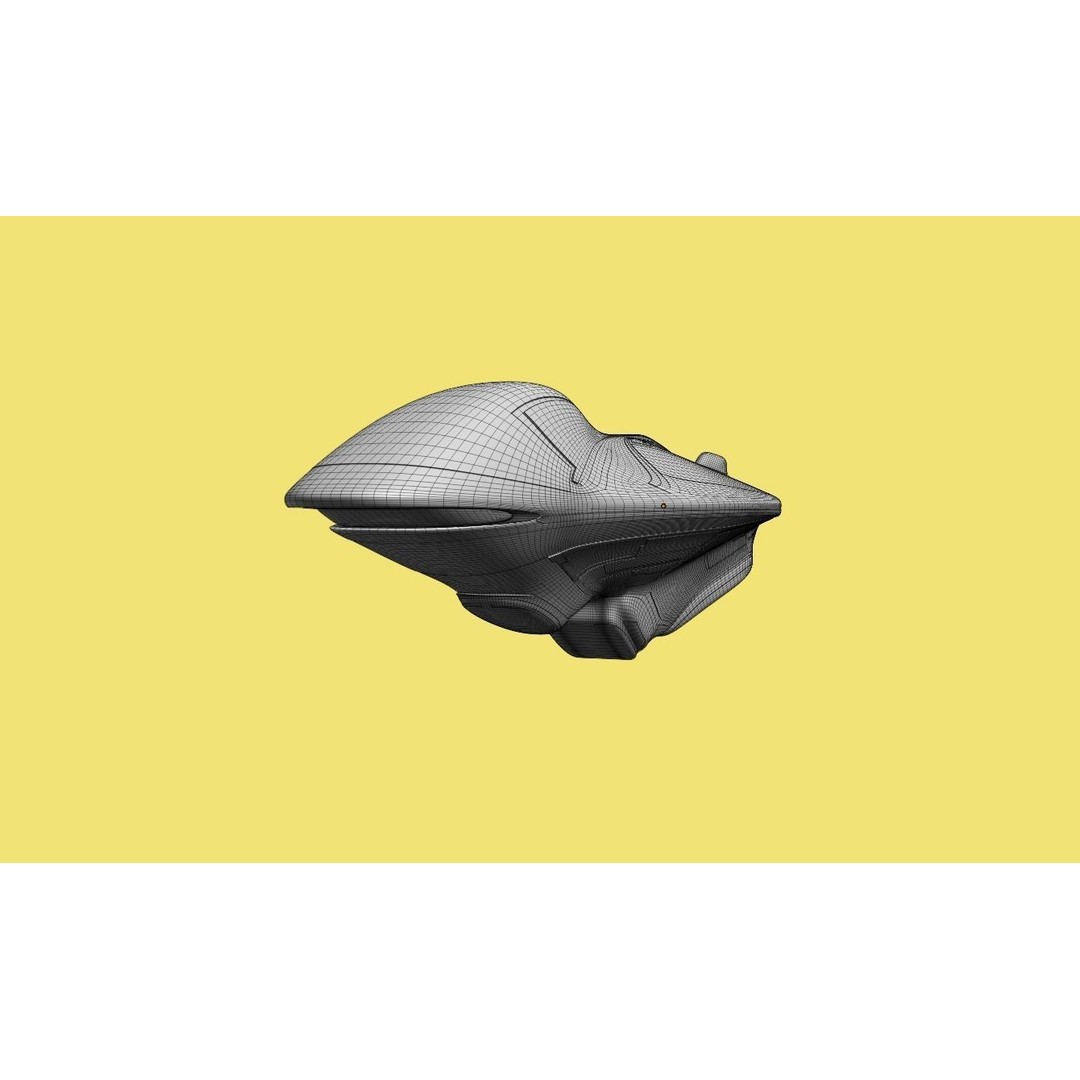 Freight Spaceship 3D Model – High Poly Sci-Fi Carrier, Blender, FBX - View 33