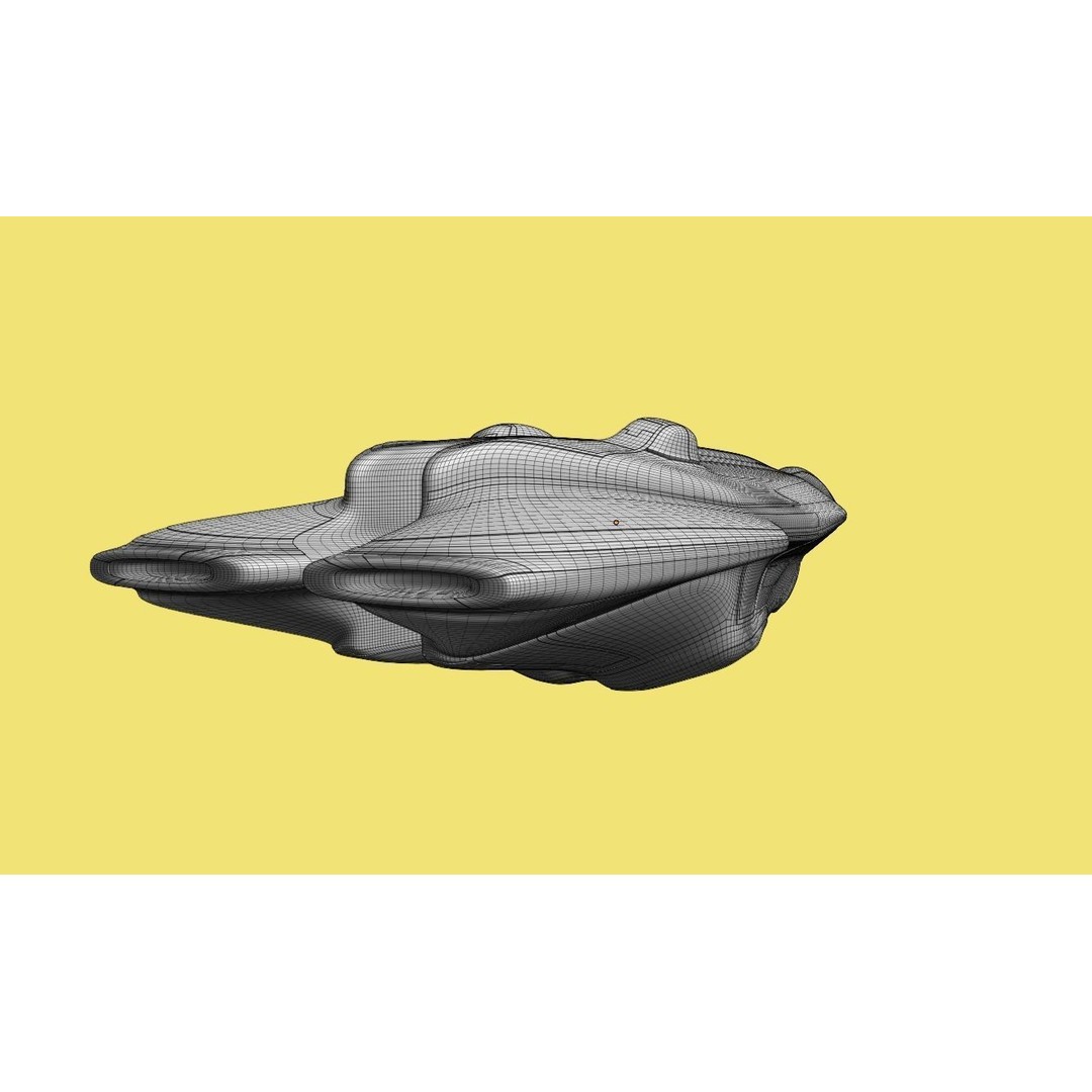 Freight Spaceship 3D Model – High Poly Sci-Fi Carrier, Blender, FBX - View 37
