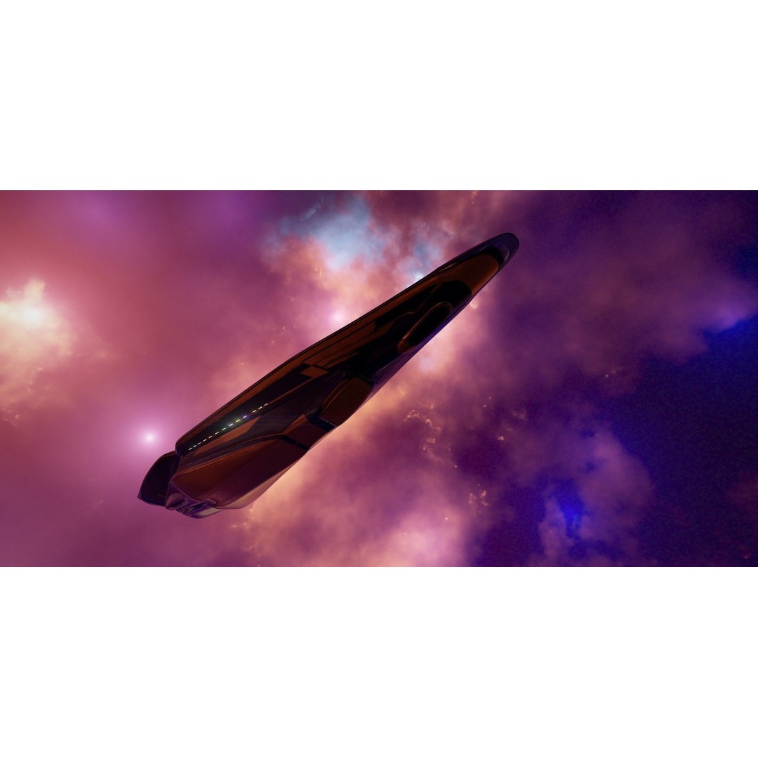 Freight Spaceship 3D Model – High Poly Sci-Fi Carrier, Blender, FBX - View 6