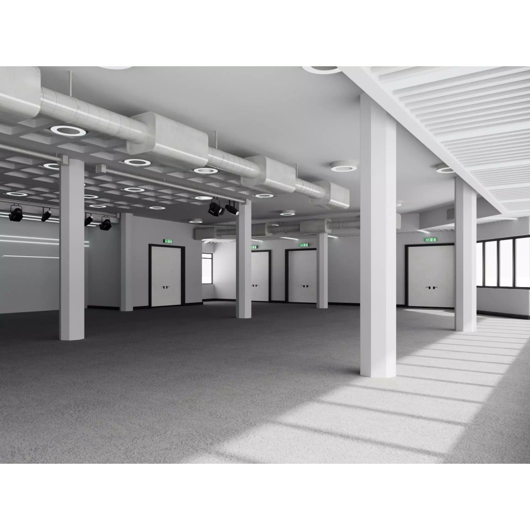 Convention Center Event Space 3D Model – Interior Hall, FBX, Blender, Corona - View 4