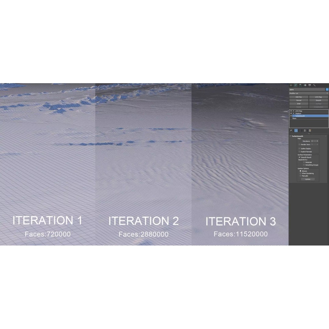 Algeria Map 3D Model – Realistic Satellite Terrain, 38K Textures - View 21