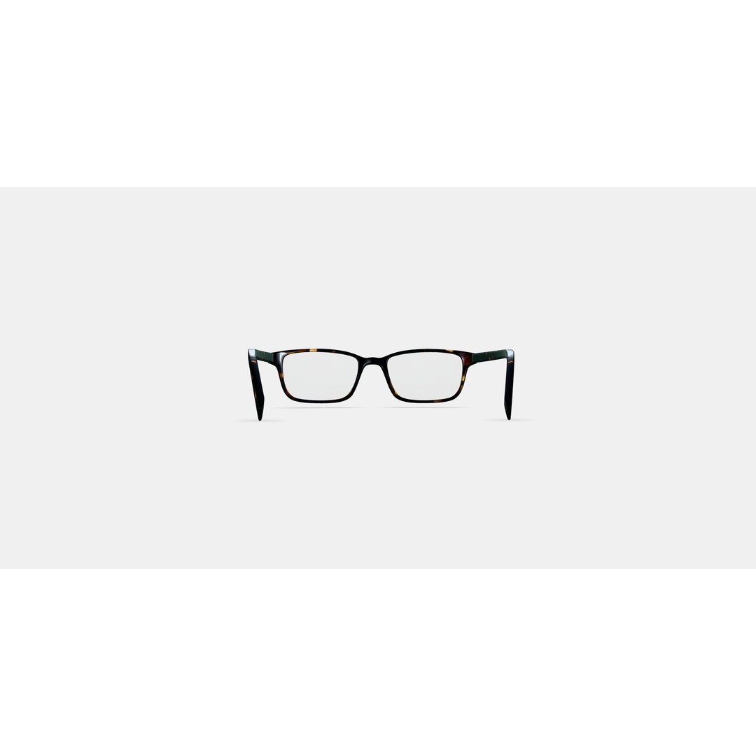 Wilkie Eyeglasses 3D Model – Whiskey Tortoise Chic Accessory, PBR - View 15