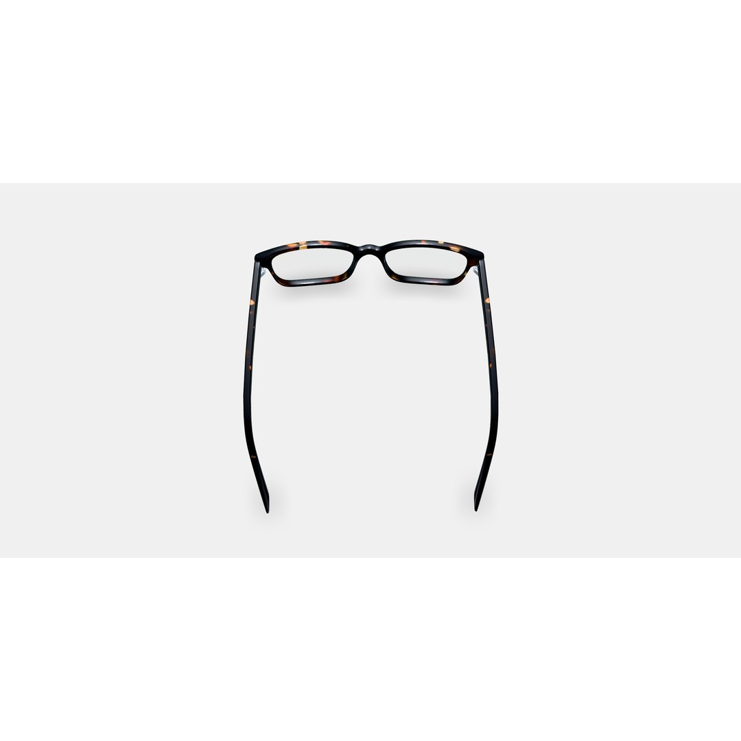 Wilkie Eyeglasses 3D Model – Whiskey Tortoise Chic Accessory, PBR - View 3