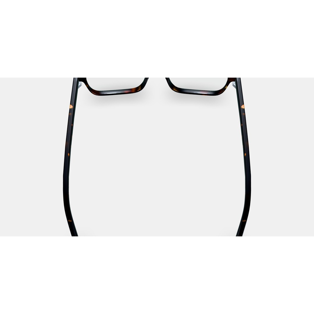 Wilkie Eyeglasses 3D Model – Whiskey Tortoise Chic Accessory, PBR - View 6