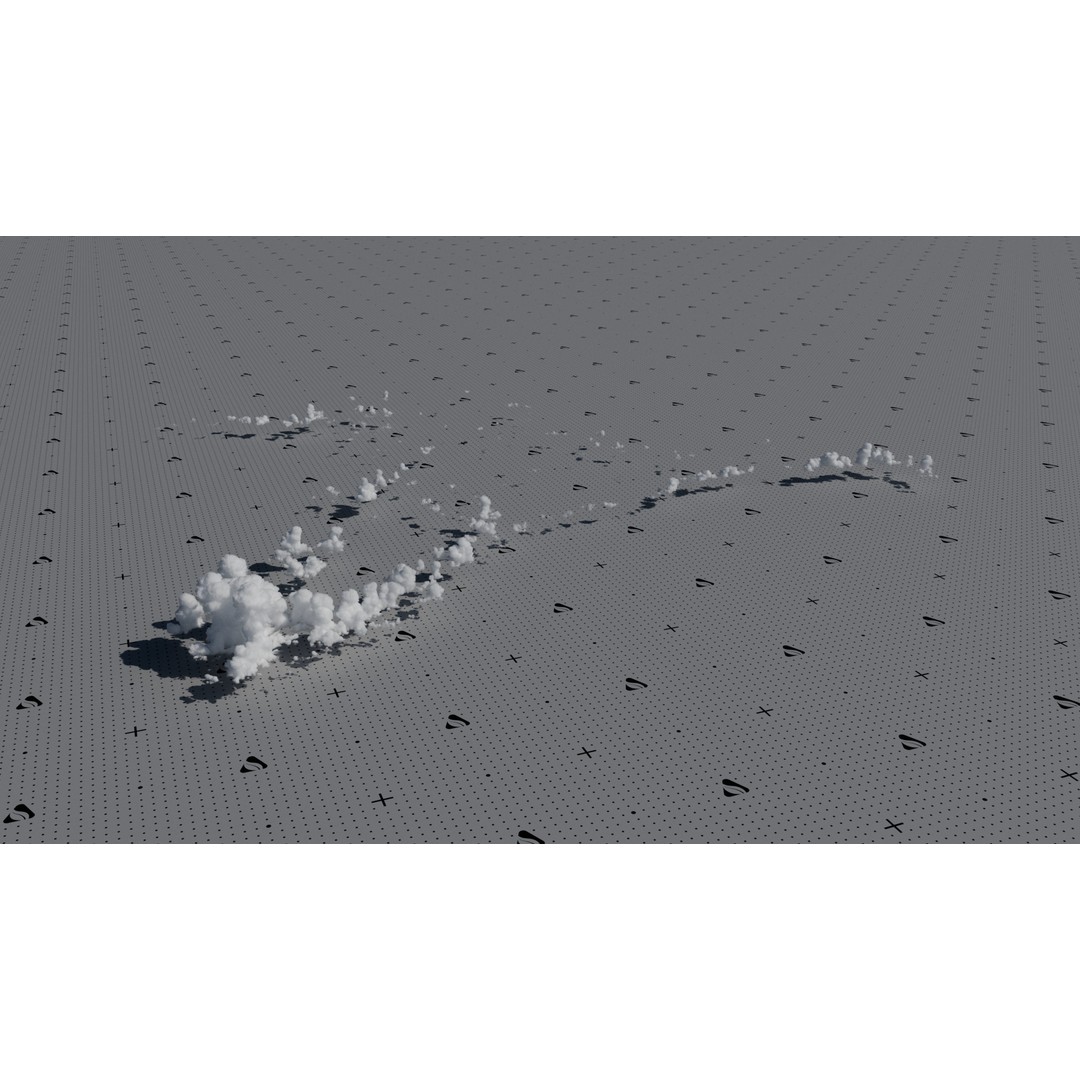 VDB Cumulonimbus Cloud Field 3D Model – Ultra-High Resolution Volumetric VDBs - View 4
