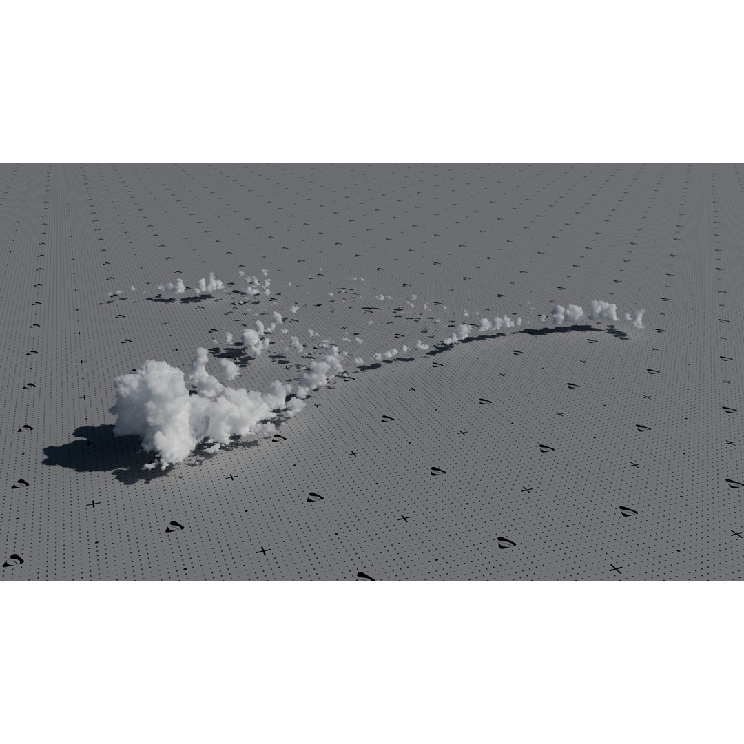 VDB Cumulonimbus Cloud Field 3D Model – Ultra-High Resolution Volumetric VDBs - View 5