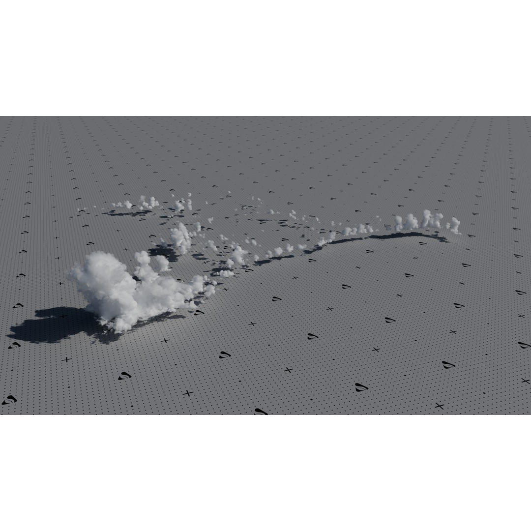 VDB Cumulonimbus Cloud Field 3D Model – Ultra-High Resolution Volumetric VDBs - View 6