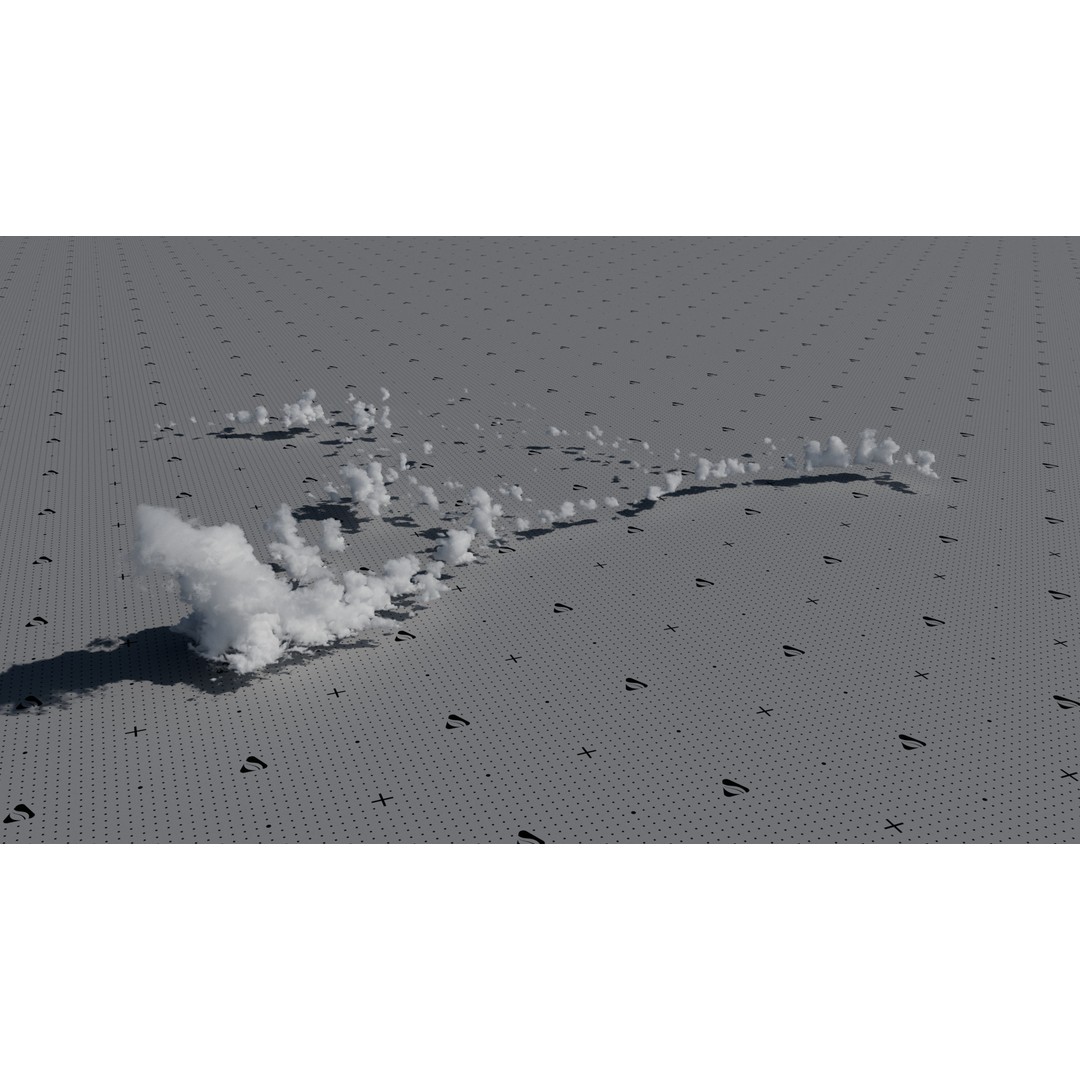 VDB Cumulonimbus Cloud Field 3D Model – Ultra-High Resolution Volumetric VDBs - View 7