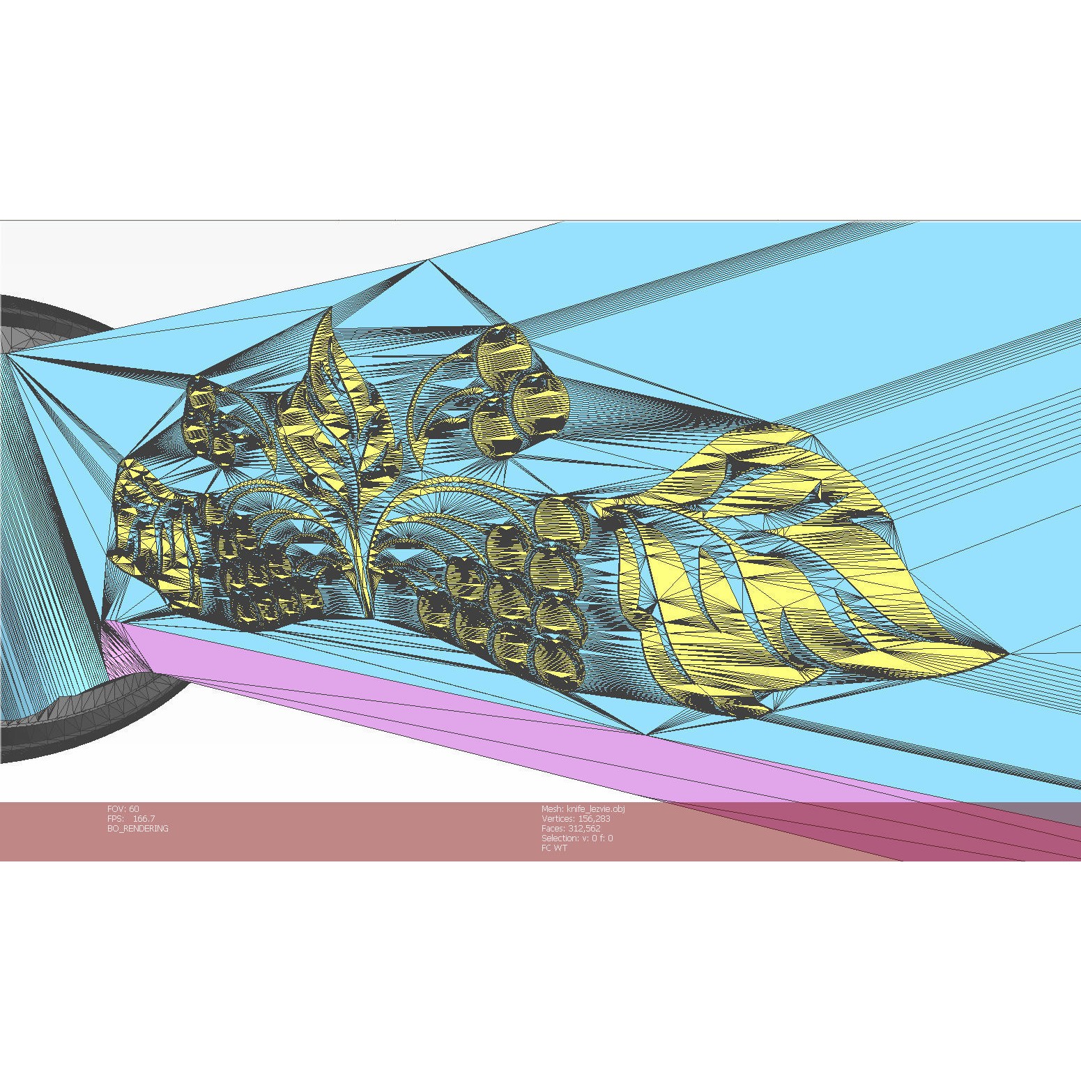 Craft Folding Portable Knife - High-Detail 3D Model - View 19