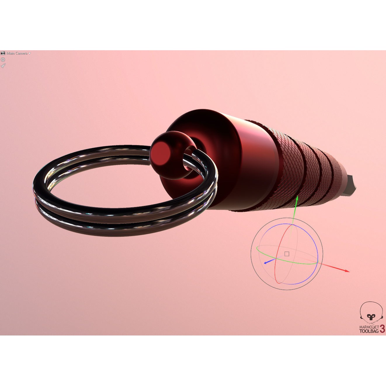 Craft Folding Portable Knife - High-Detail 3D Model - View 5