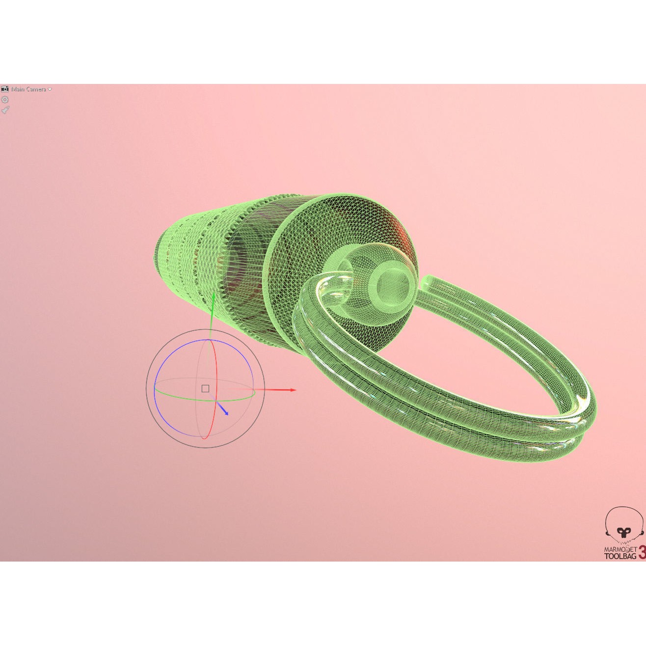 Craft Folding Portable Knife - High-Detail 3D Model - View 9