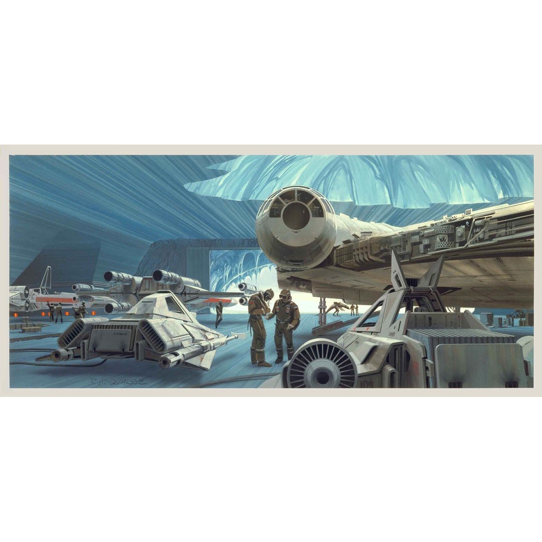 Ralph McQuarrie Snowspeeder 3D Model – Concept Design for 3D Printing