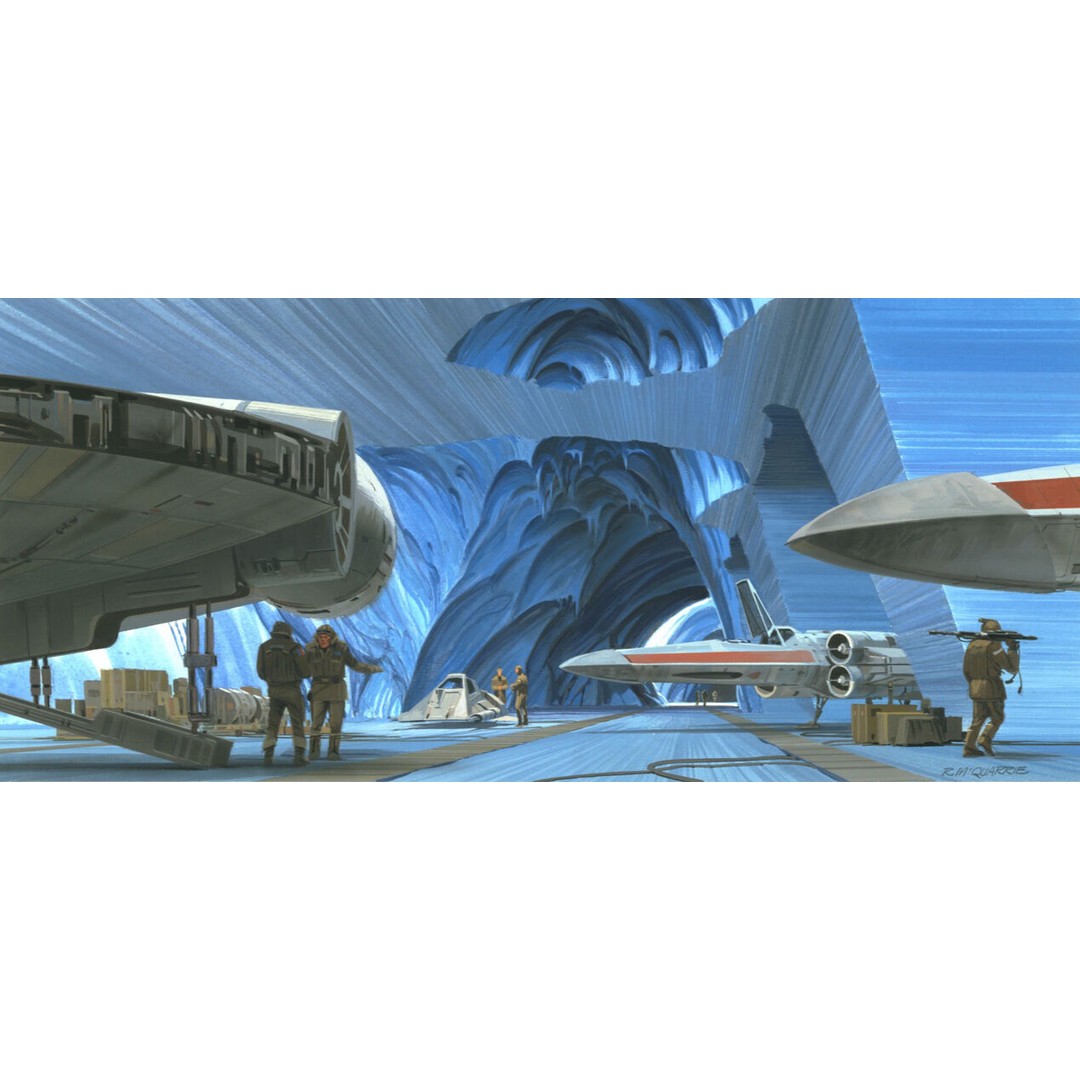 Ralph McQuarrie Snowspeeder 3D Model – Concept Design for 3D Printing - View 11