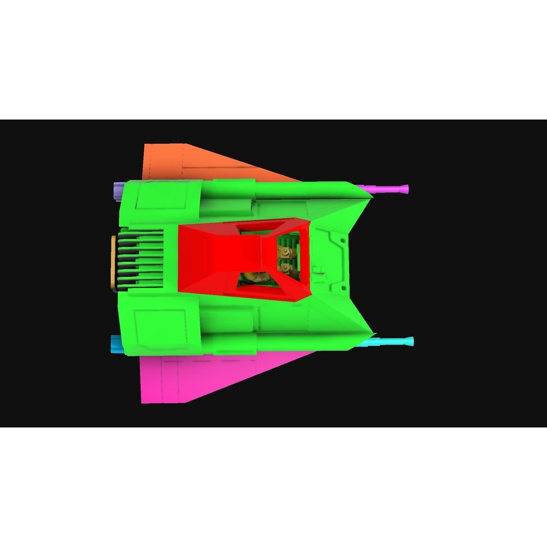 Ralph McQuarrie Snowspeeder 3D Model – Concept Design for 3D Printing - View 20