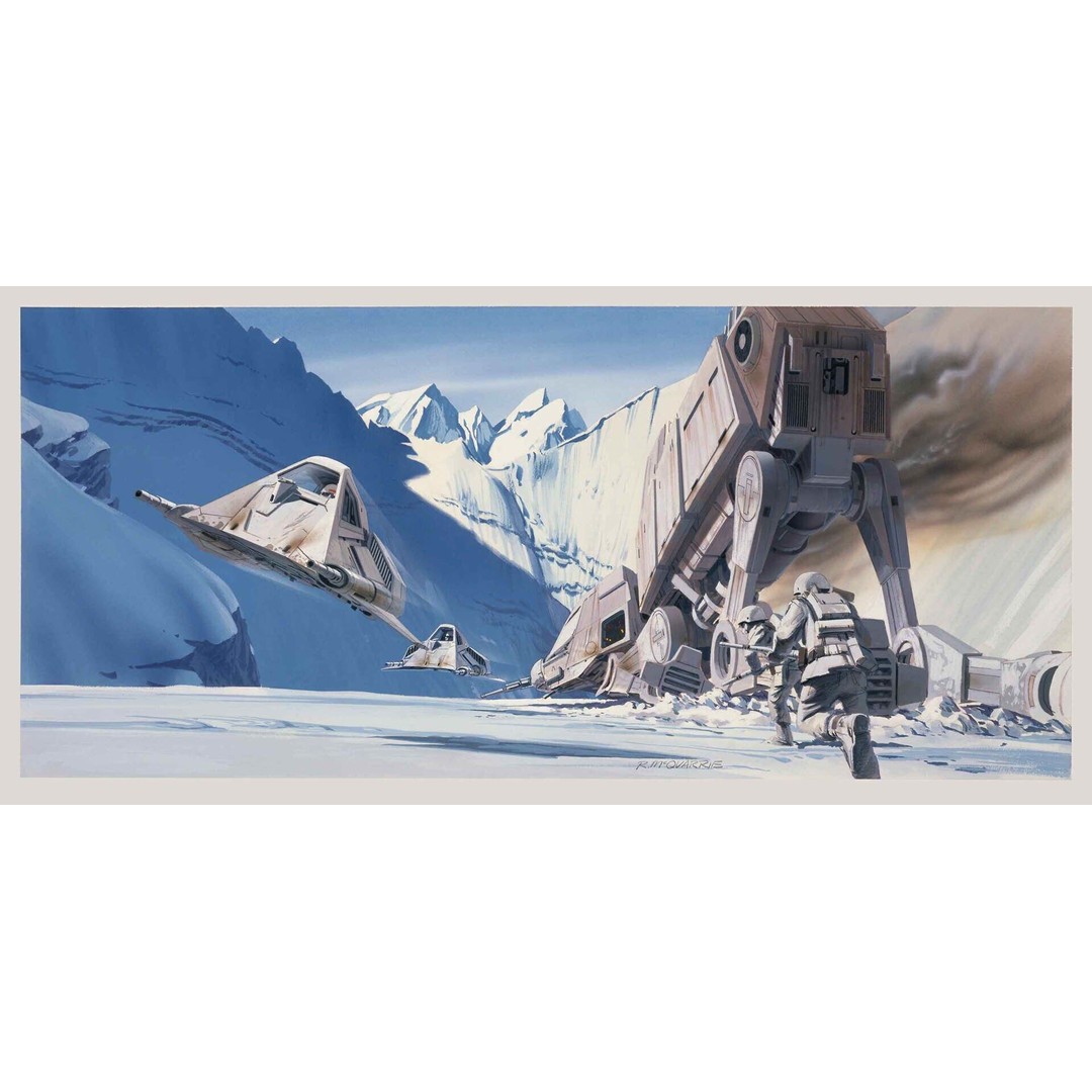 Ralph McQuarrie Snowspeeder 3D Model – Concept Design for 3D Printing - View 26
