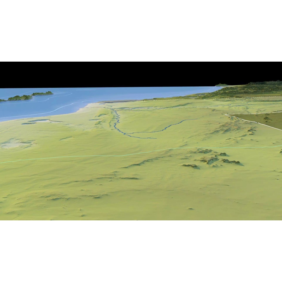Western Sahara Map 3D Model – Realistic Satellite Terrain, FBX, OBJ - View 17
