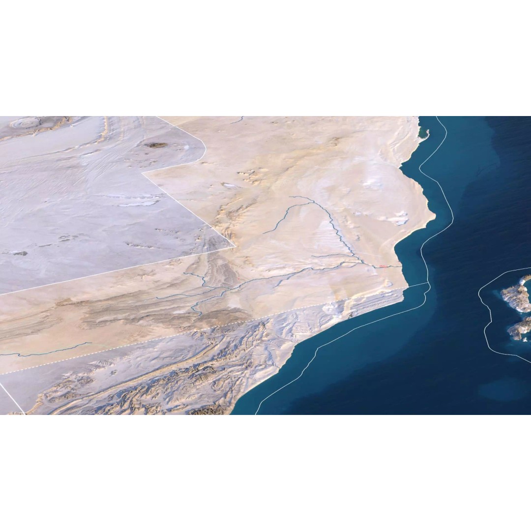 Western Sahara Map 3D Model – Realistic Satellite Terrain, FBX, OBJ - View 8