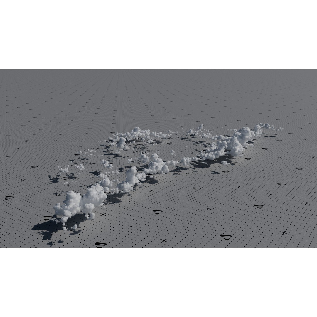 Cumulonimbus Cloud Field 3D Model – Ultra-High Resolution VDBs for Realistic Skies - View 5
