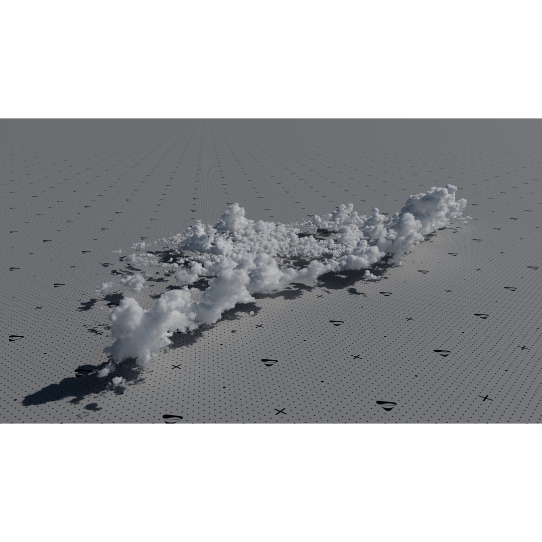 Cumulonimbus Cloud Field 3D Model – Ultra-High Resolution VDBs for Realistic Skies - View 8