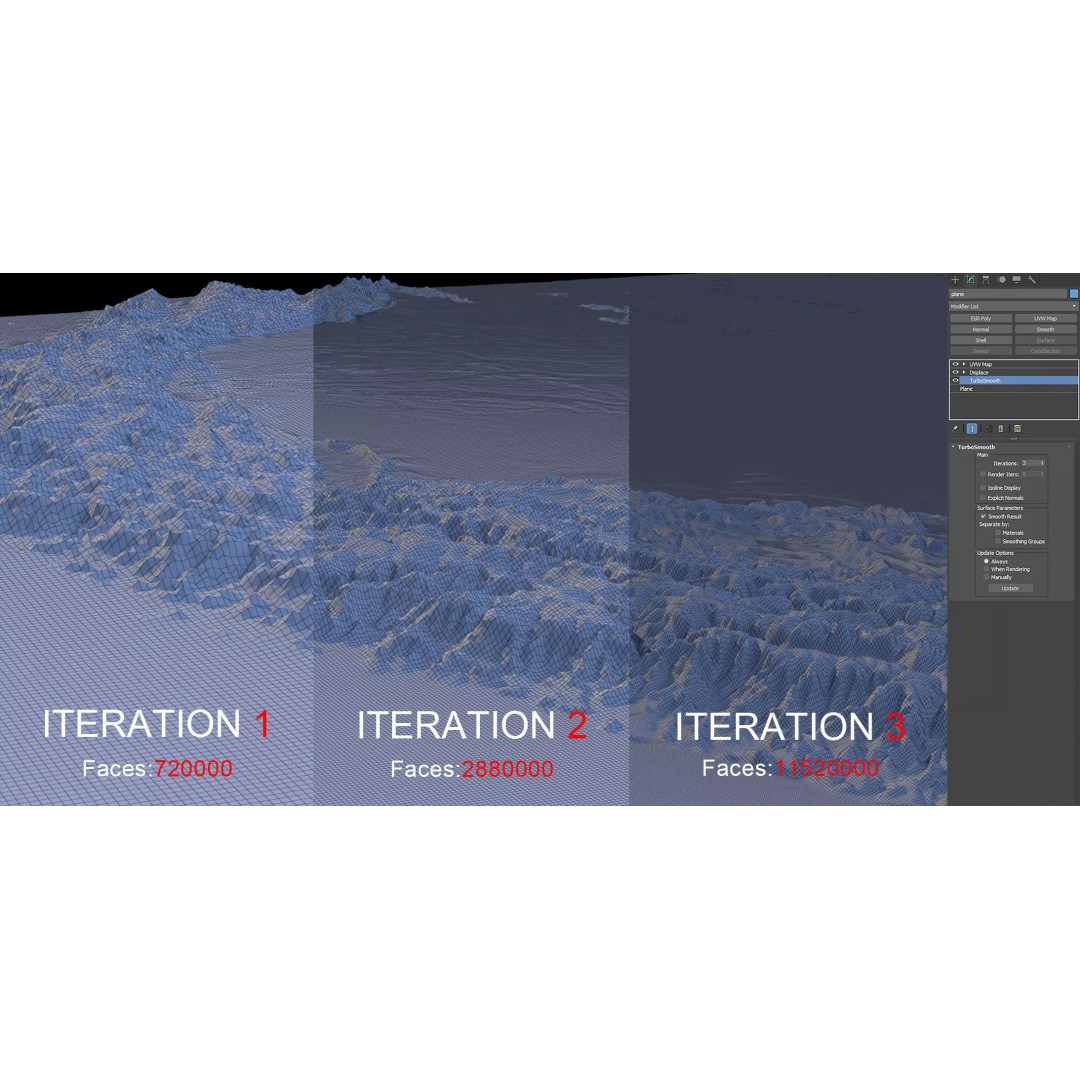 Peru Map 3D Model – Realistic Satellite Terrain with Elevation Data, FBX, OBJ - View 20