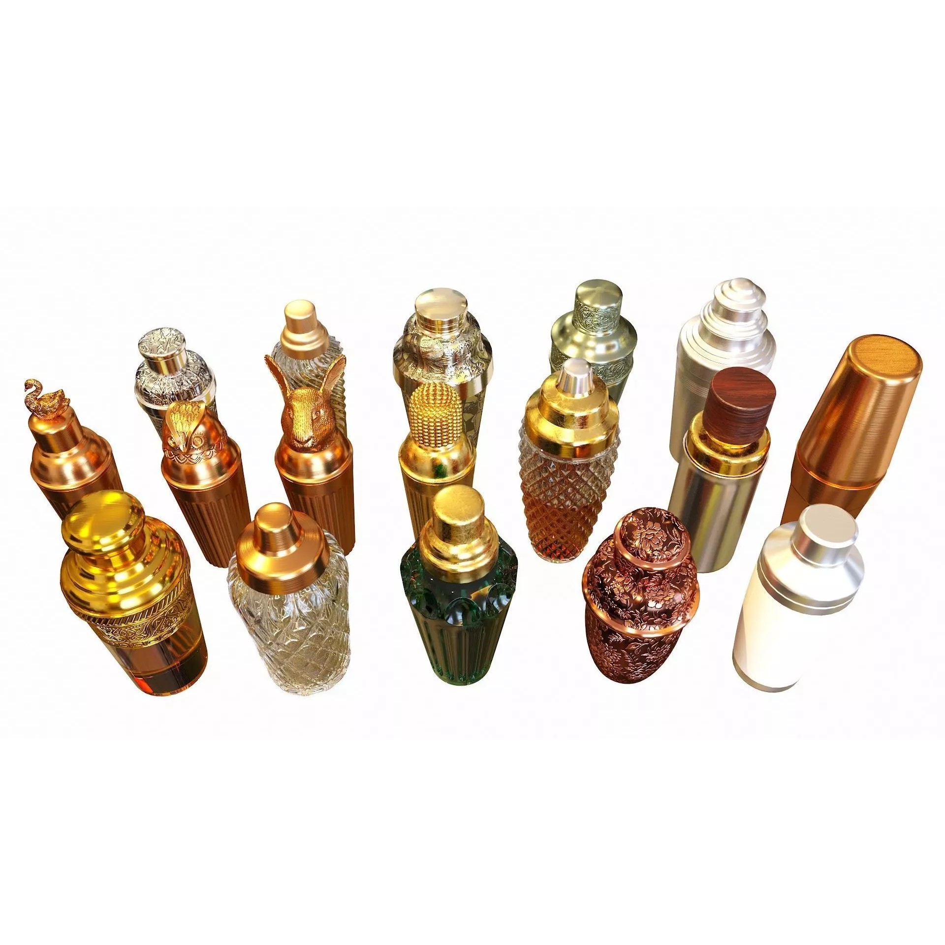 Bartender Tools Set - Game-Ready 3D Model - View 2