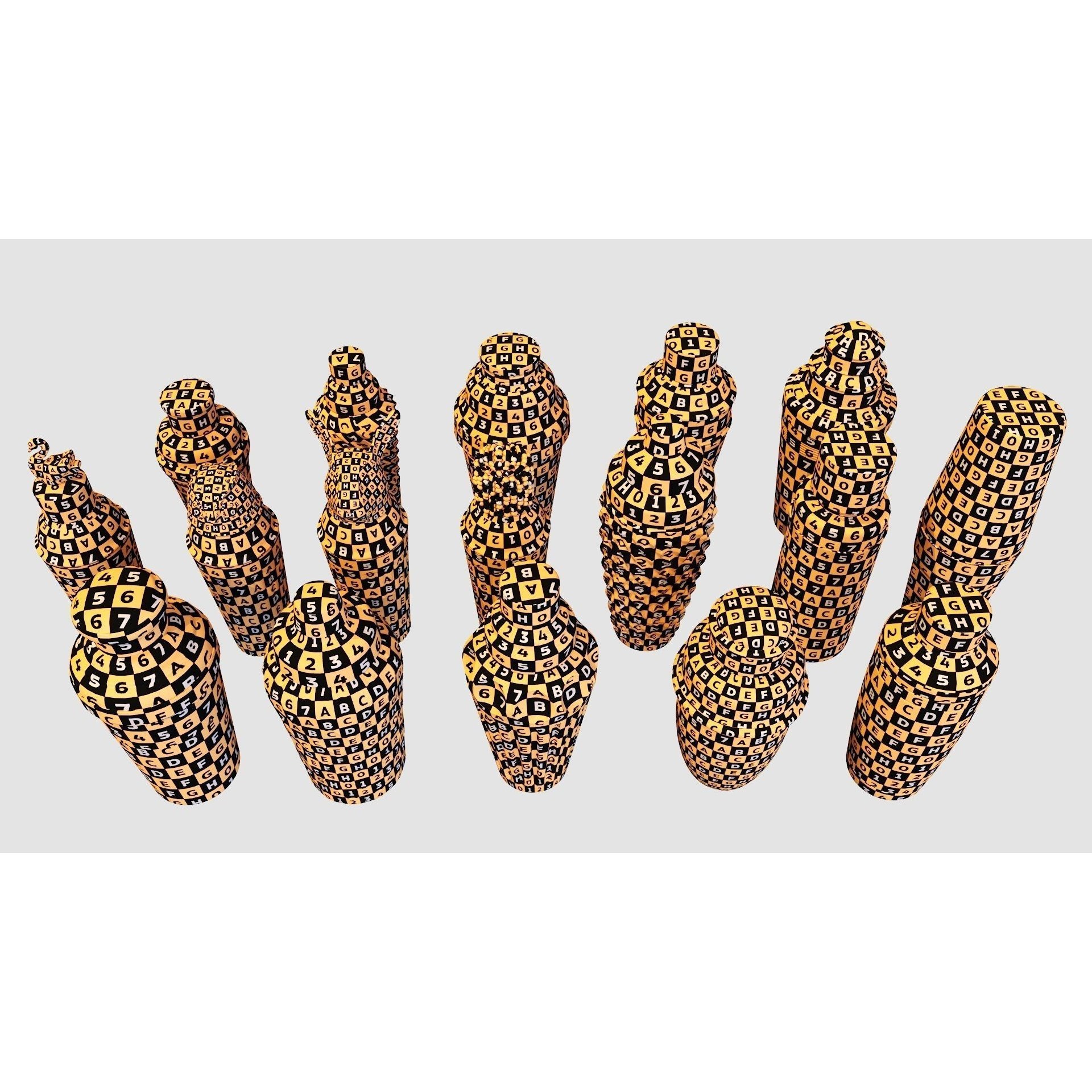 Bartender Tools Set - Game-Ready 3D Model - View 5