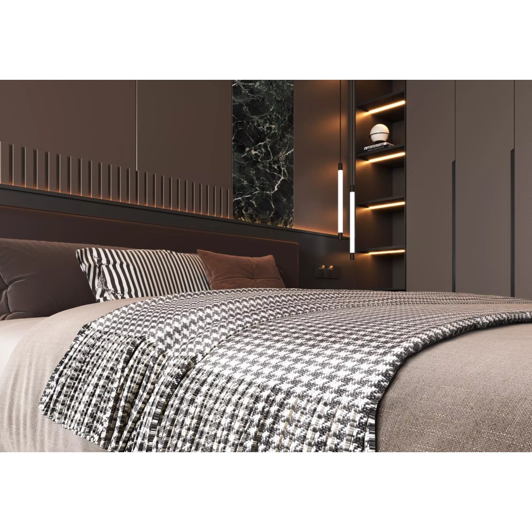 Bedroom Interior 3D Model – Modern Design, Game-Ready FBX & OBJ Formats - View 12