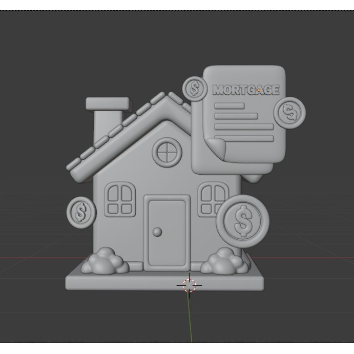 Real Estate Icon Pack 3D Model – Modern Illustration, Multiple Formats - View 23
