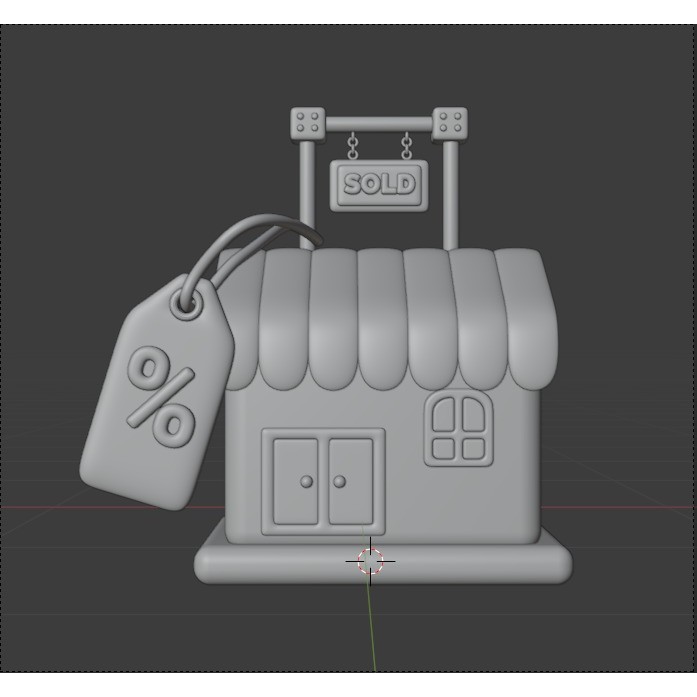 Real Estate Icon Pack 3D Model – Modern Illustration, Multiple Formats - View 38