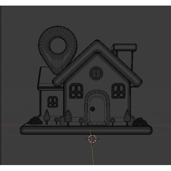 Real Estate Icon Pack 3D Model – Modern Illustration, Multiple Formats - View 45