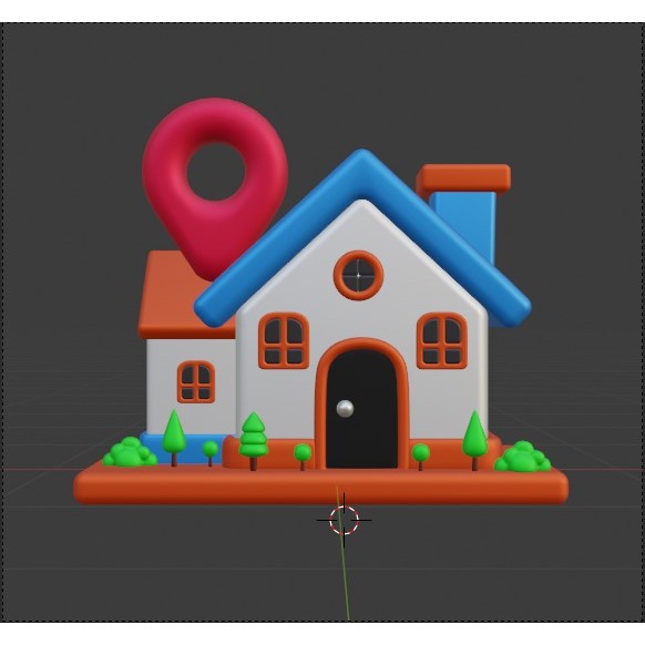 Real Estate Icon Pack 3D Model – Modern Illustration, Multiple Formats - View 46