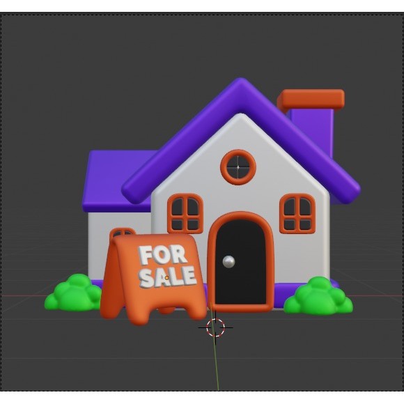 Real Estate Icon Pack 3D Model – Modern Illustration, Multiple Formats - View 48