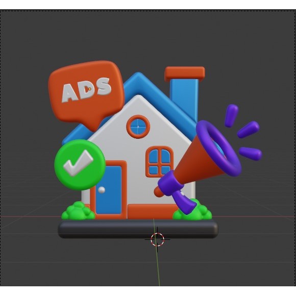 Real Estate Icon Pack 3D Model – Modern Illustration, Multiple Formats - View 58