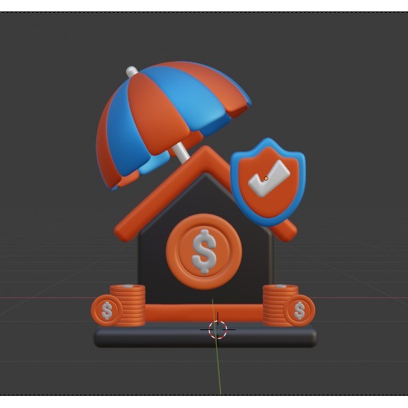 Real Estate Icon Pack 3D Model – Modern Illustration, Multiple Formats - View 61