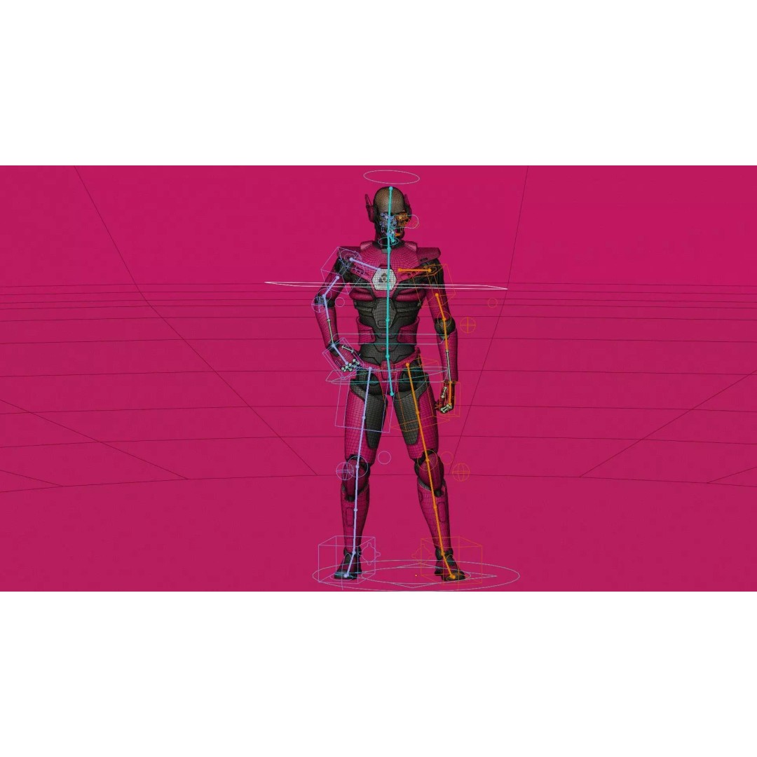 CYBORGTOPIA B-36 3D Model – Rigged Sci-Fi Character for Unity, Unreal Engine - View 37