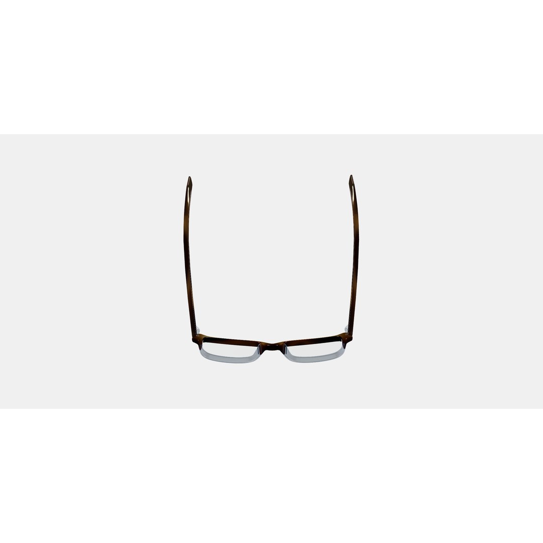 Wilkie Low Bridge Fit Eyeglasses 3D Model – Eastern Bluebird Fade, PBR Textured - View 8