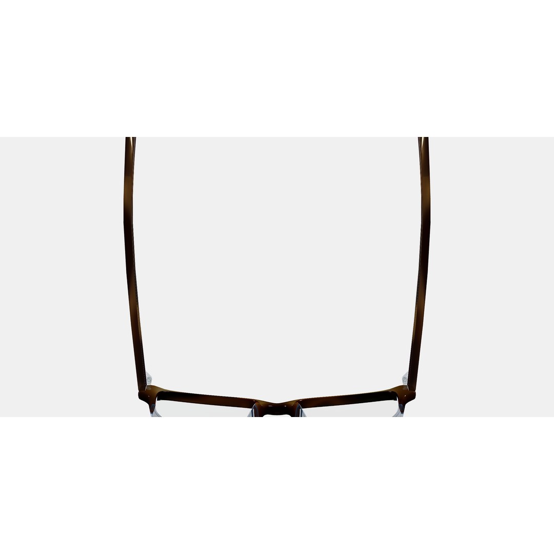 Wilkie Low Bridge Fit Eyeglasses 3D Model – Eastern Bluebird Fade, PBR Textured - View 9