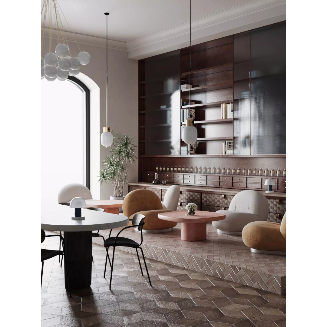 Commercial Space 3D Model – Fully Textured Interior Scene, FBX - View 2