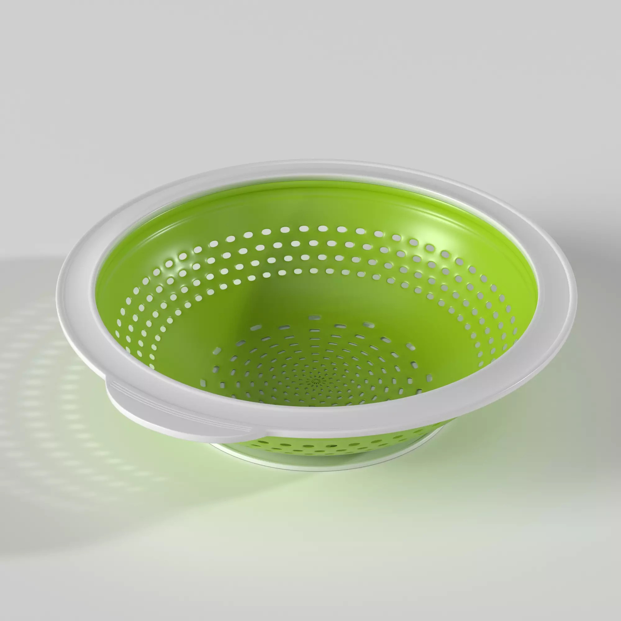 Collapsible Colander - Low-Poly Game-Ready 3D Model - View 2