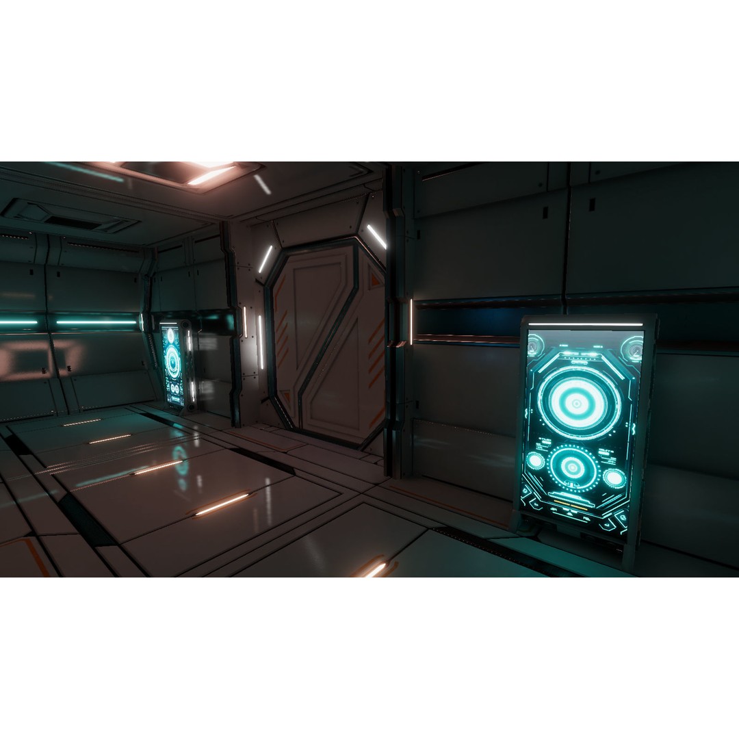 Sci-Fi Movie Theater 3D Model – Low Poly Game Asset, FBX & Unity Ready - View 6