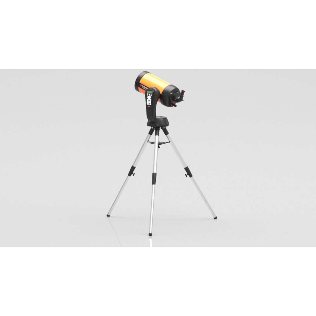Celestron NexStar 8 SE Telescope 3D Model – Low Poly PBR Asset, FBX - View 12