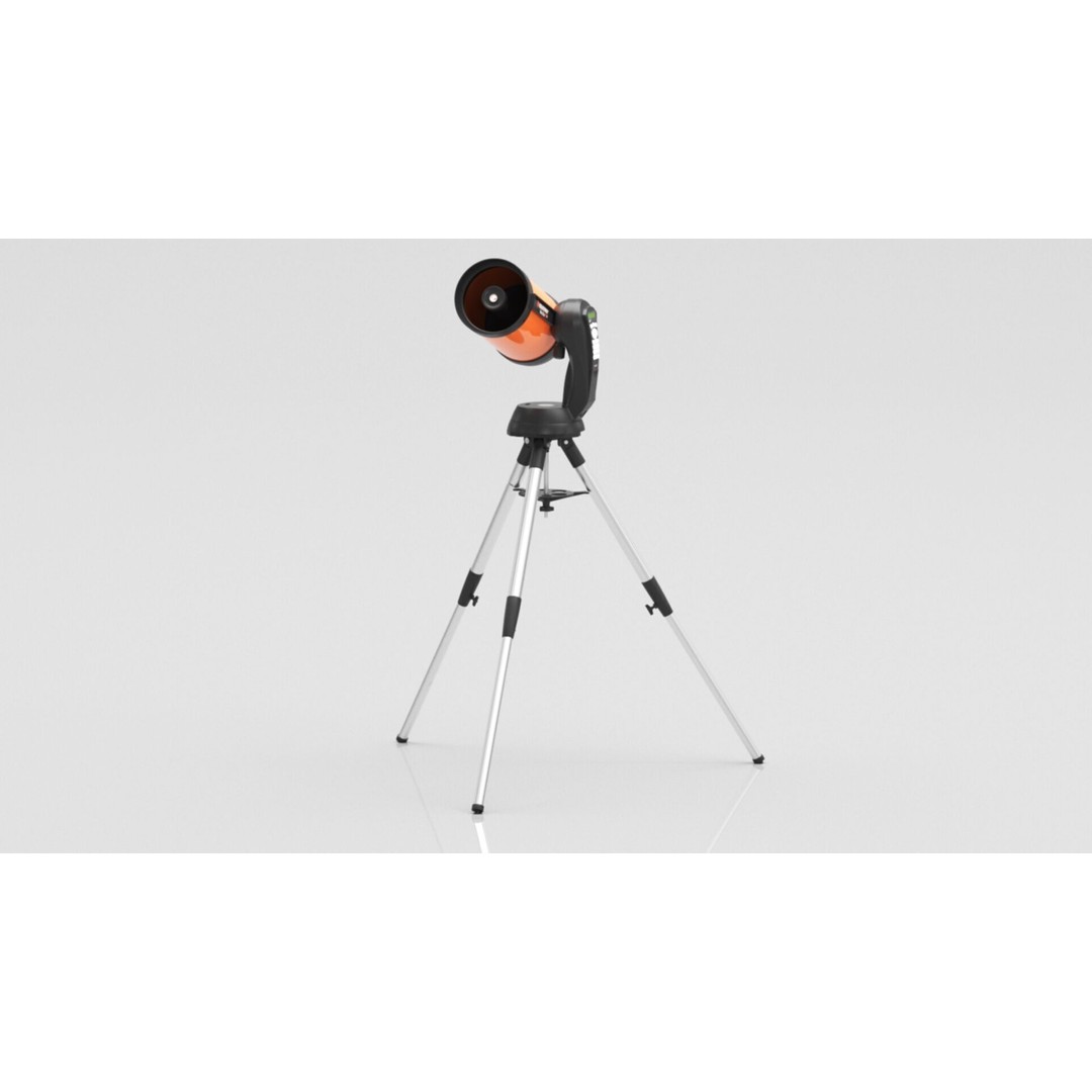 Celestron NexStar 8 SE Telescope 3D Model – Low Poly PBR Asset, FBX - View 16