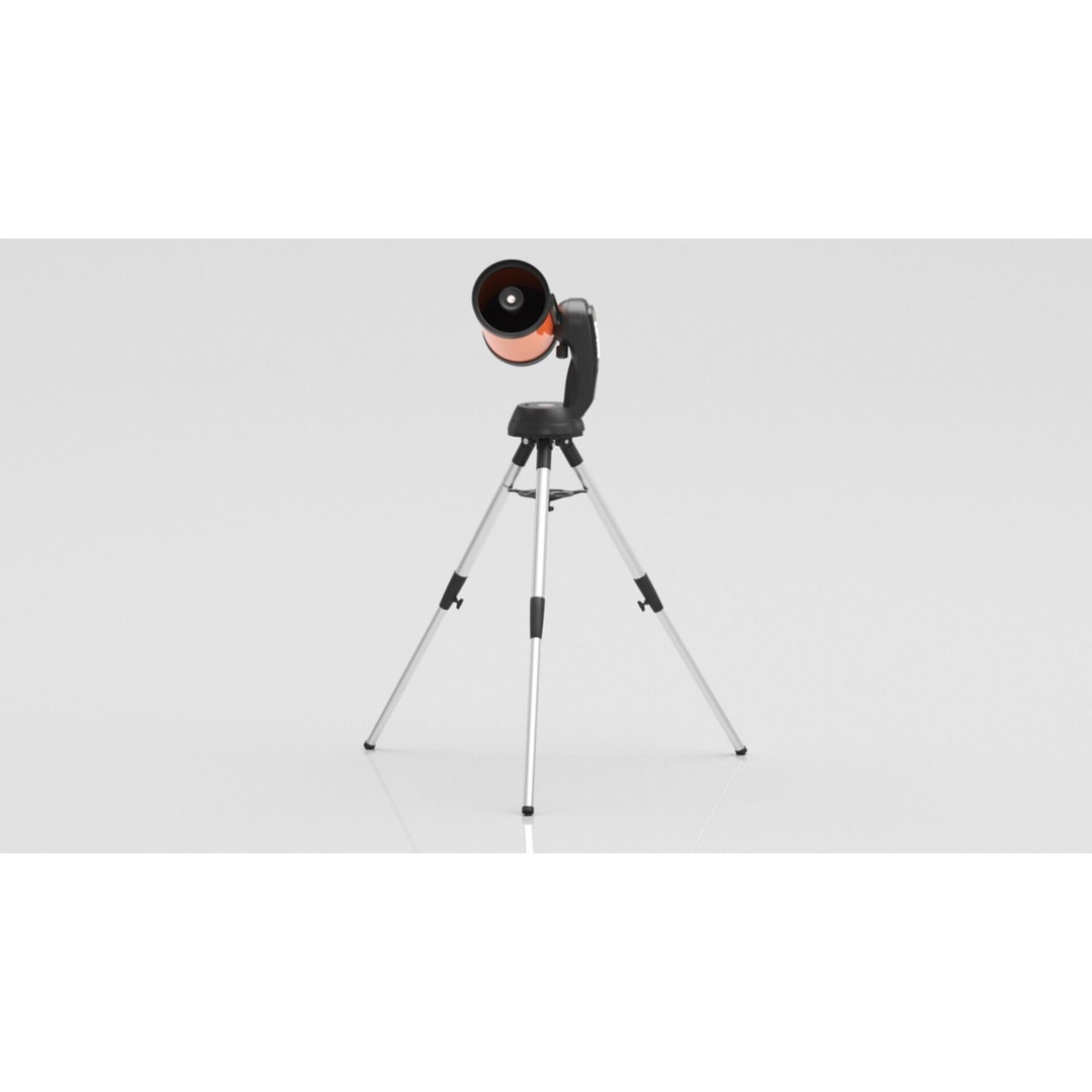 Celestron NexStar 8 SE Telescope 3D Model – Low Poly PBR Asset, FBX - View 17